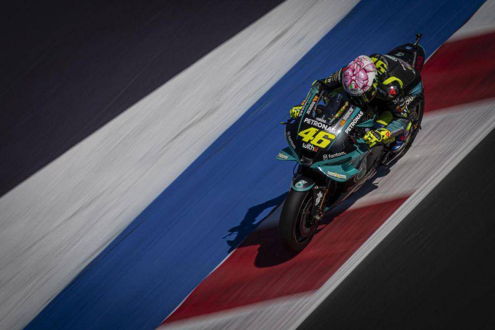 Valentino Rossi pada balapan GP San Marino (motogp.com)