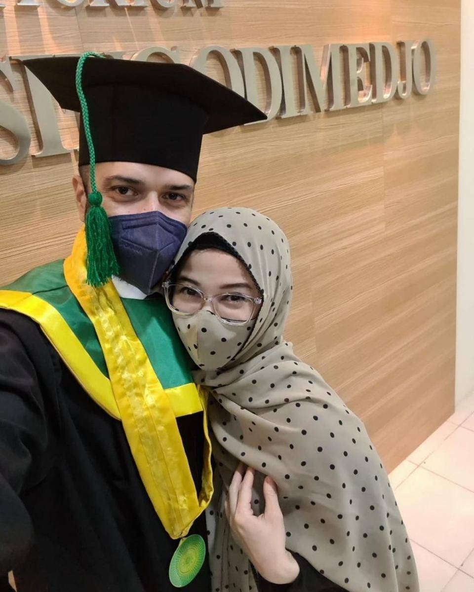 Primus Yustisio dan istri (instagram.com/jihanfahirareal)
