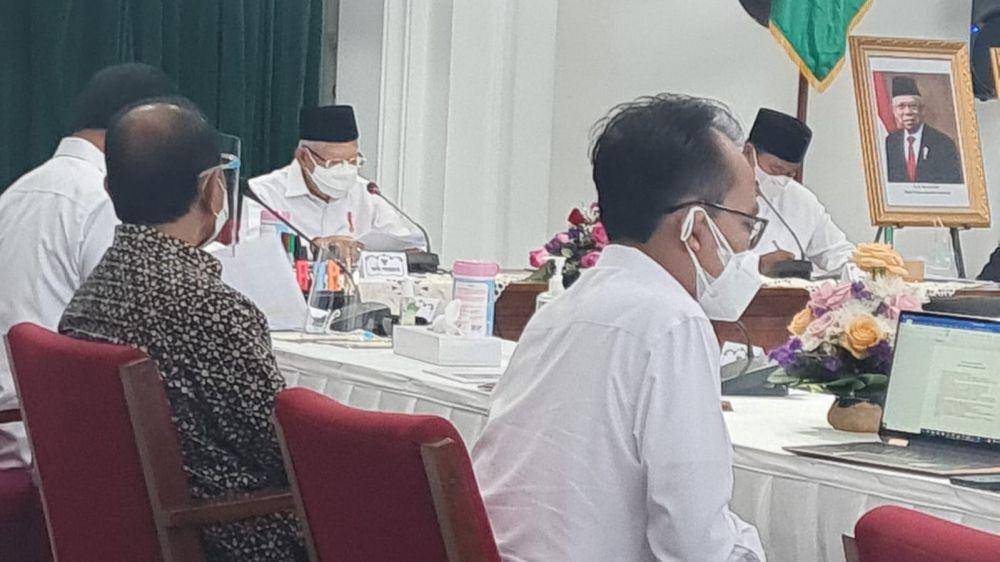 Wapres Ma'ruf Amin kunjungan kerja ke Jawa Barat pada Rabu (29/9/2021). (dok. Setwapres)