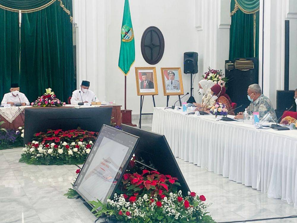 Wapres Ma'ruf Amin kunjungan kerja ke Jawa Barat pada Rabu (29/9/2021). (dok. Setwapres)
