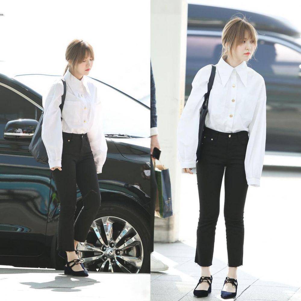 Kemeja ala Wendy Red Velvet (instagram.com/wendy.site)