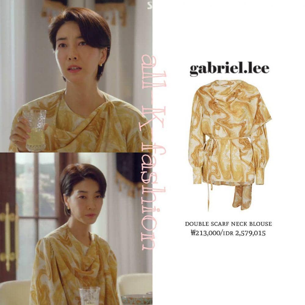 harga fashion item Jin Seo Yeon di One the Woman (instagram.com/allkfashionn)