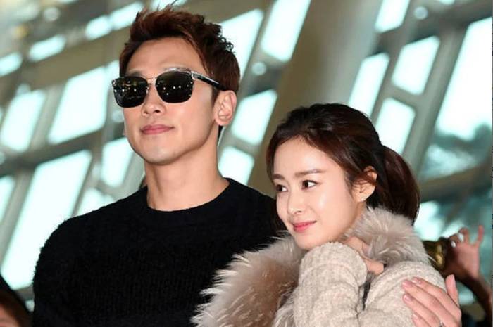 Rain dan Kim Tae Hee (soompi.com)