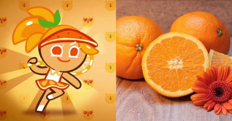 Orange Cookie (youtube.com/Cookie Run | pixabay.com/pixel2013)