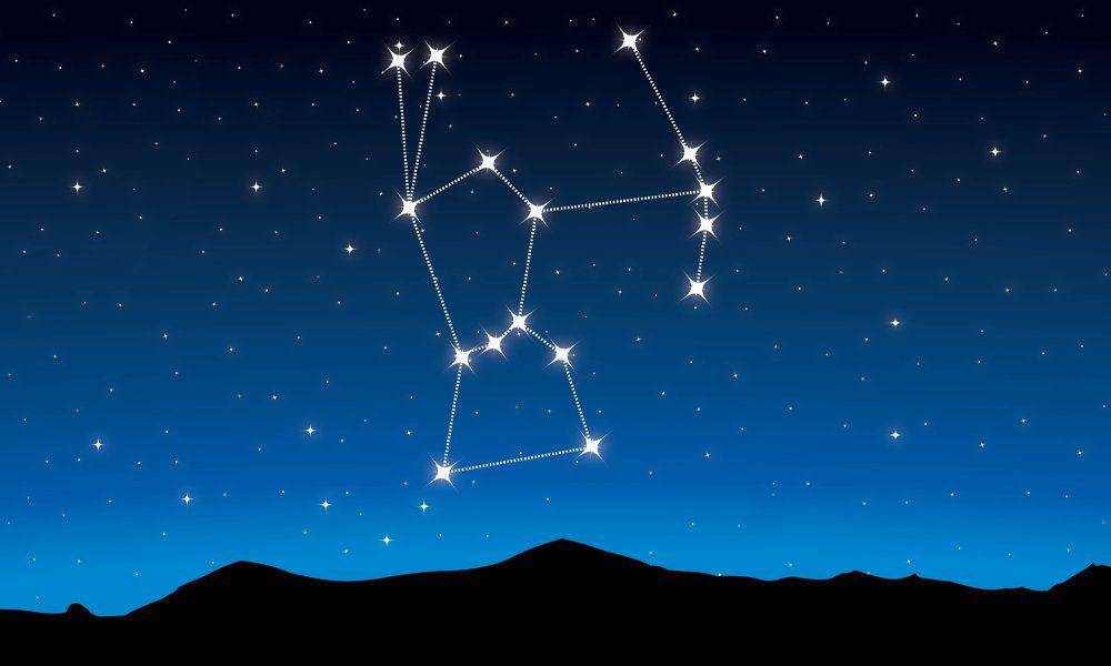 ilustrasi konstelasi Orion (planetguide.net)