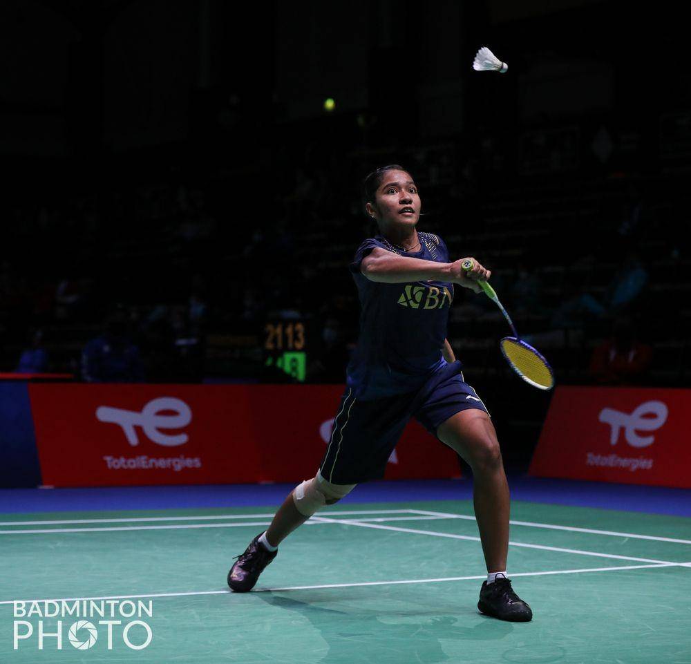 Tunggal putri Indonesia, Ester Nurumi Tri Wardoyo di Piala Sudirman 2021 (Dok.BadmintonPhoto)