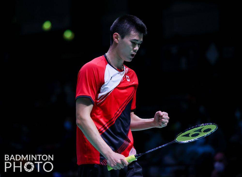Tunggal putra Kanada, Brian Yang di Piala Sudirman 2021 (Dok.BadmintonPhoto)