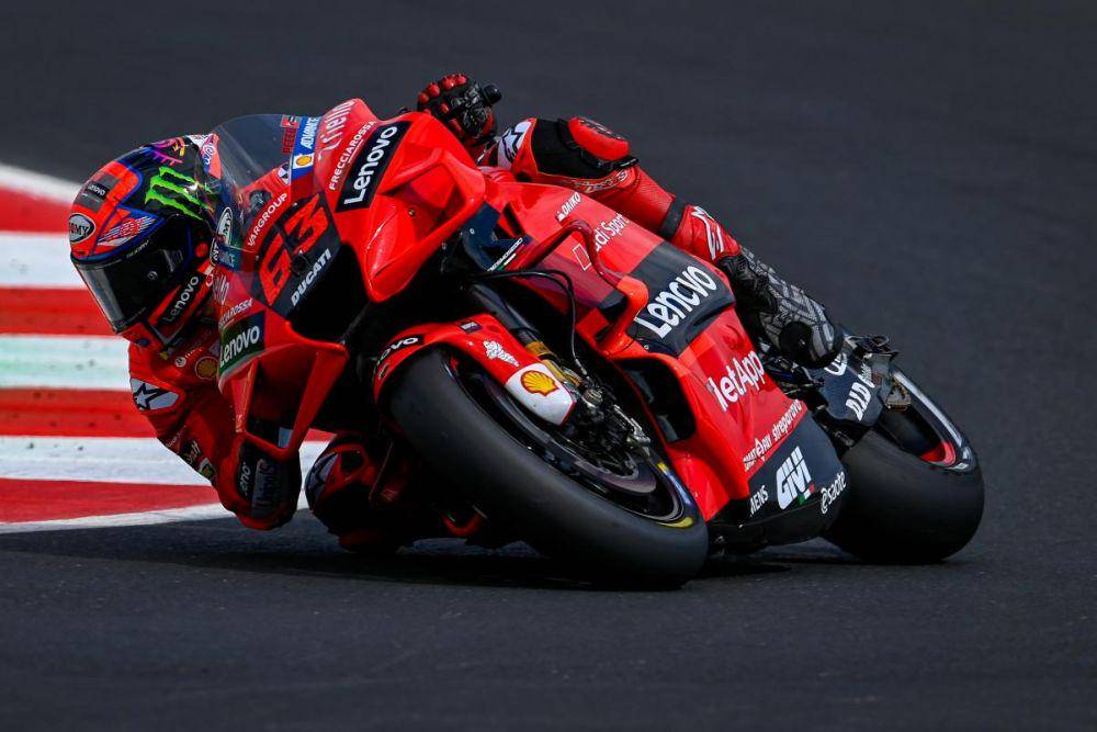 Bagnaia pada balapan GP San Marino (motogp.com)