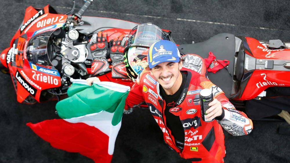 Bagnaia seusai balapan GP San Marino (motogp.com)