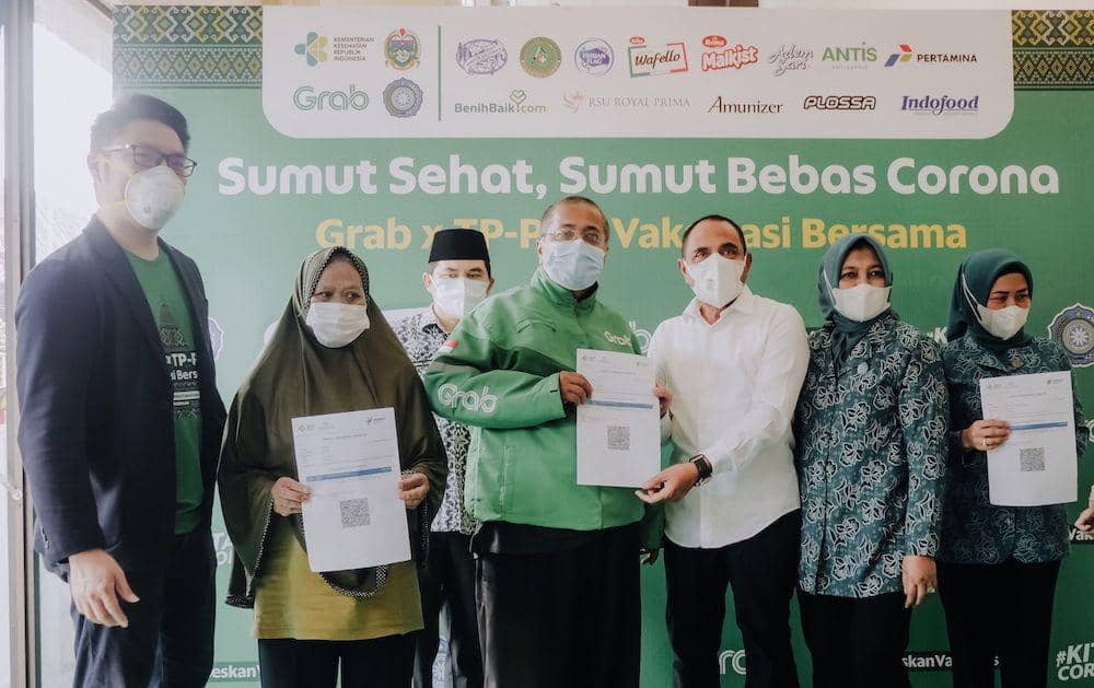 Grab dan TP PKK Sumut Bikin Pusat Vaksinasi di PRSU (Dok. IDN Times)