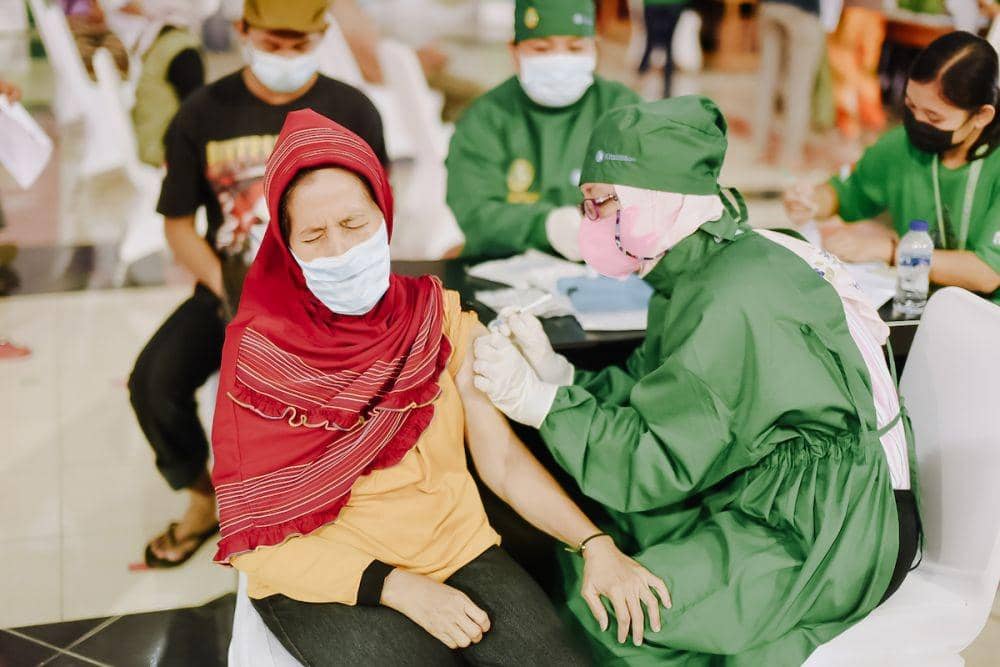 Grab dan TP PKK Sumut Bikin Pusat Vaksinasi di PRSU (Dok. IDN Times)