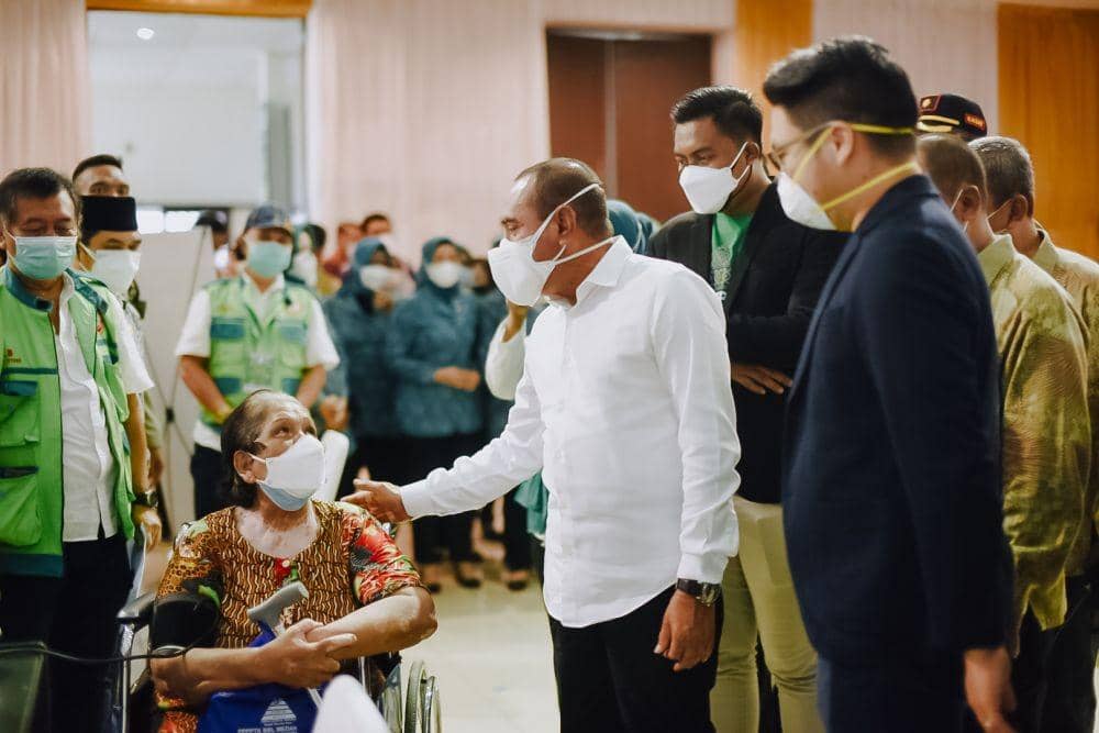 Grab dan TP PKK Sumut Bikin Pusat Vaksinasi di PRSU (Dok. IDN Times)