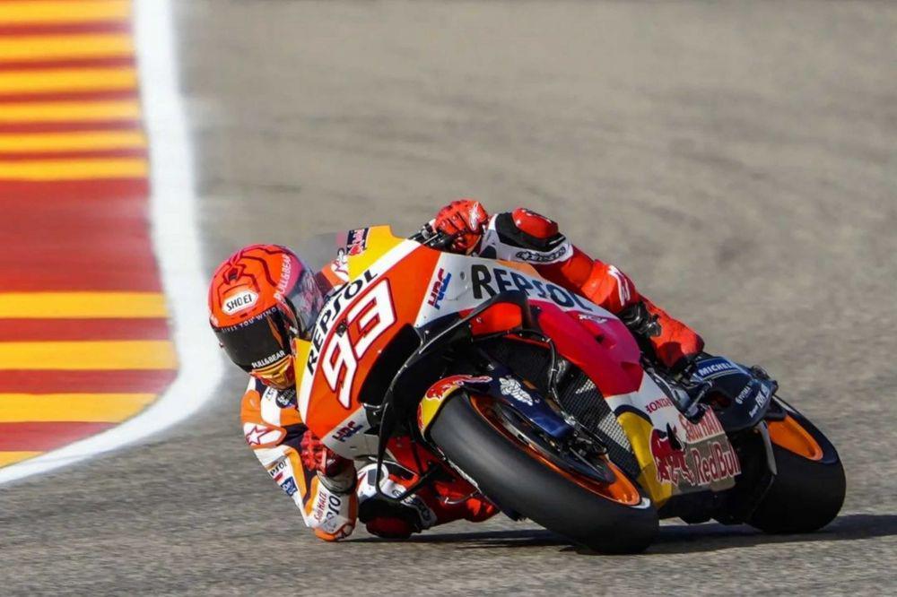 Potret Marc Marquez ketika berlaga di sirkuit (Instagram.com/marcmarquez93)