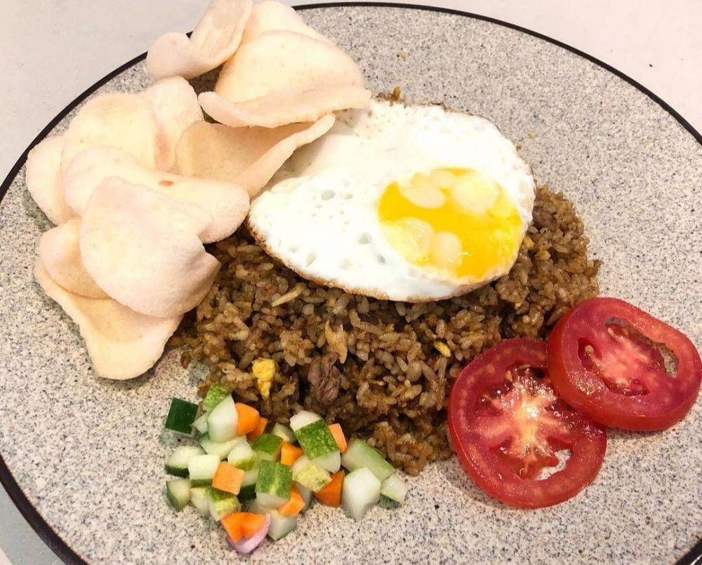 Ilustrasi nasi goreng kebuli (instagram.com/koi.paul)