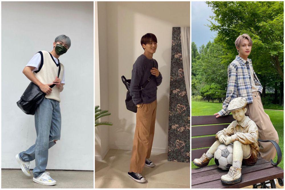 13 Inspirasi OOTD Kampus yang Bisa Kamu Sontek dari Member SEVENTEEN