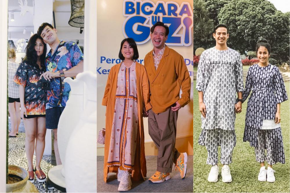 9 Outfit Couple ala Gya Sadiqah dan Tarra Budiman, Kompak Banget!
