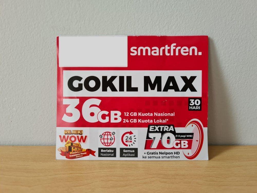 Kuota Smartfren Gokil Max (dok. pribadi/Shafira Anggita)