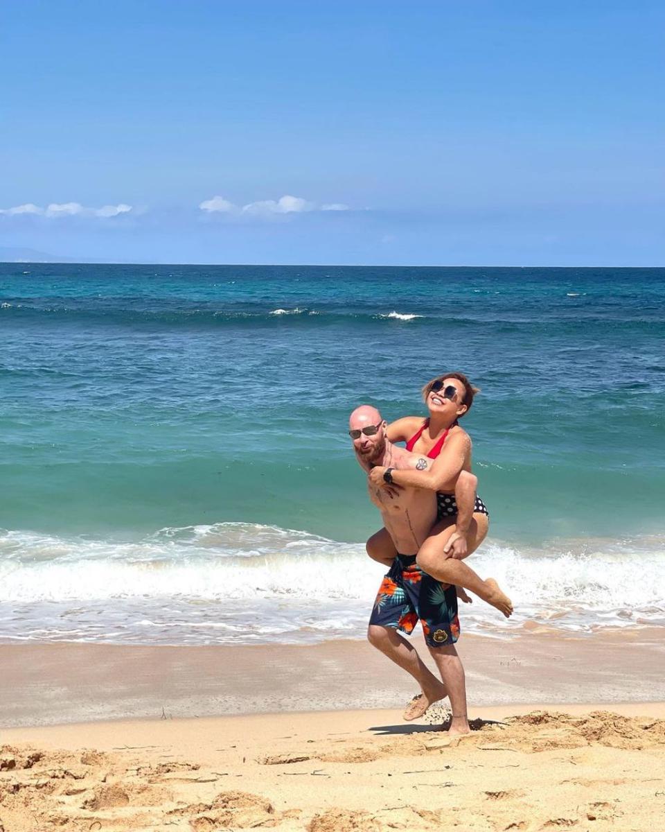 Melaney Ricardo dan Tyson Lynch (instagram.com/melaney_ricardo)