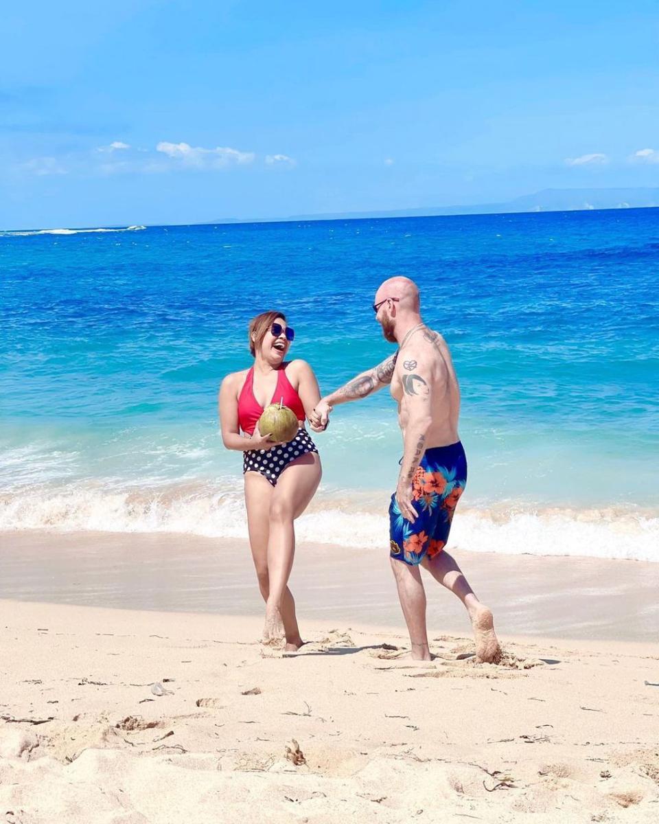 Melaney Ricardo dan Tyson Lynch (instagram.com/melaney_ricardo)
