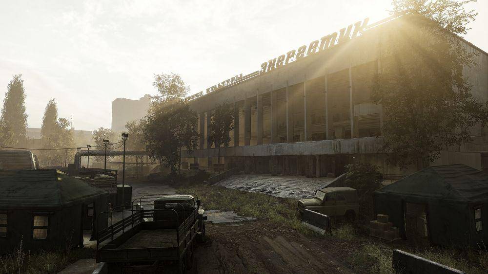 Tampilan visual dalam Chernobylite yang atmosfer mencekam. (dok. The Farm 51/Chernobylite)