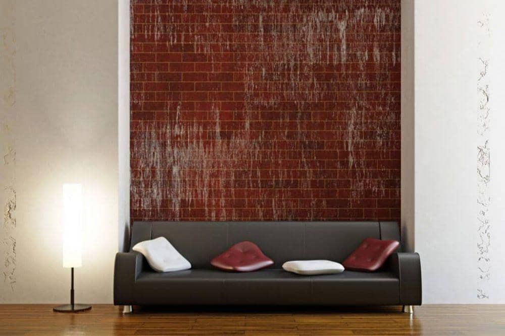 ilustrasi ruang tamu bernuansa warna burgundy (homedecorbliss.com)