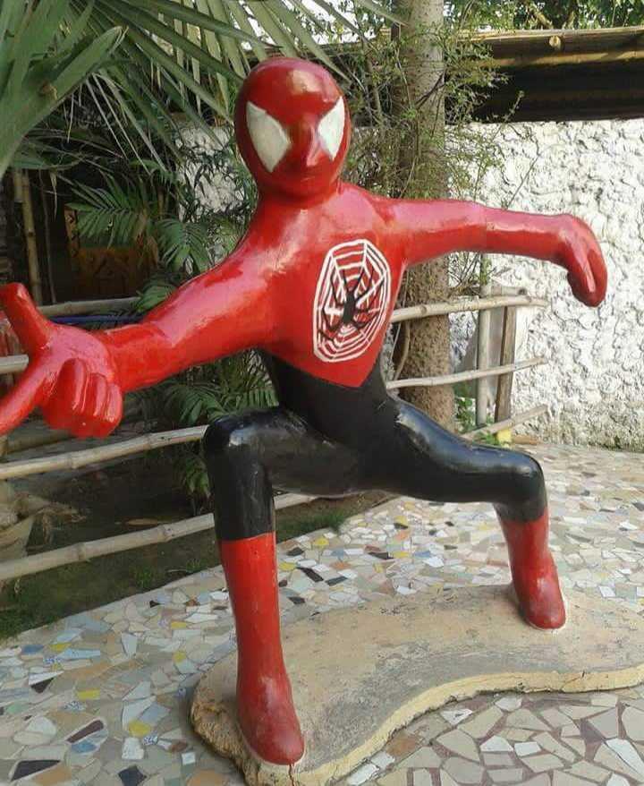 patung karakter kartun (instagram.com/sukijan.id)