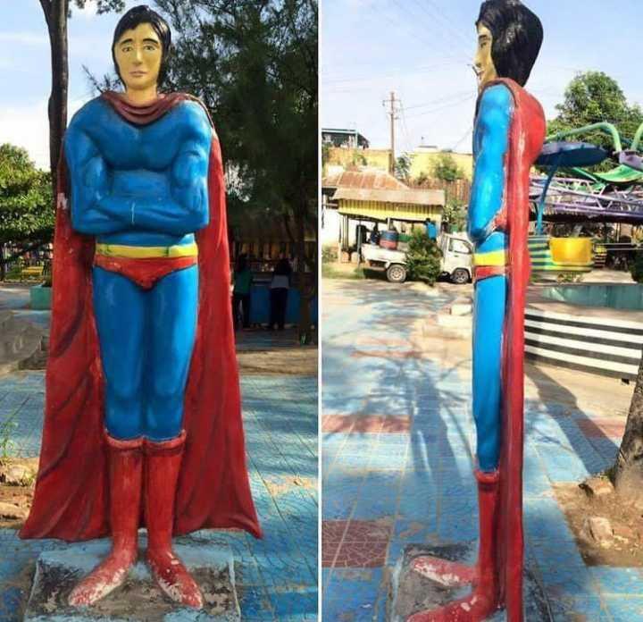 patung karakter kartun (instagram.com/sukijan.id)