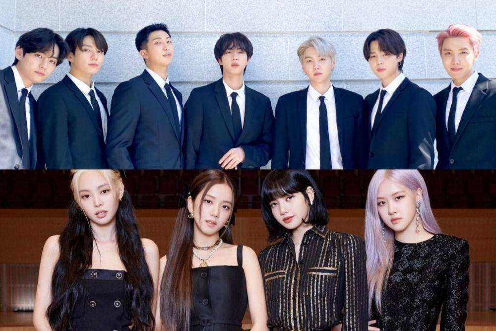 BTS dan BLACKPINK (twitter.com/bts_bighit | instagram.com/blackpinkofficial)