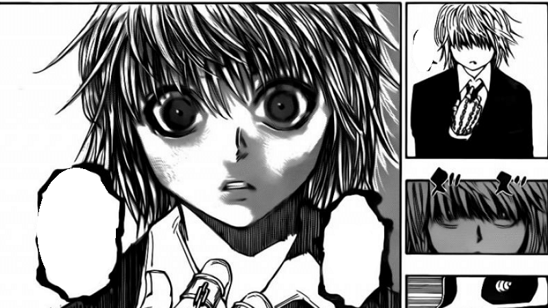 Kurapika angry. Dok. Shueisha