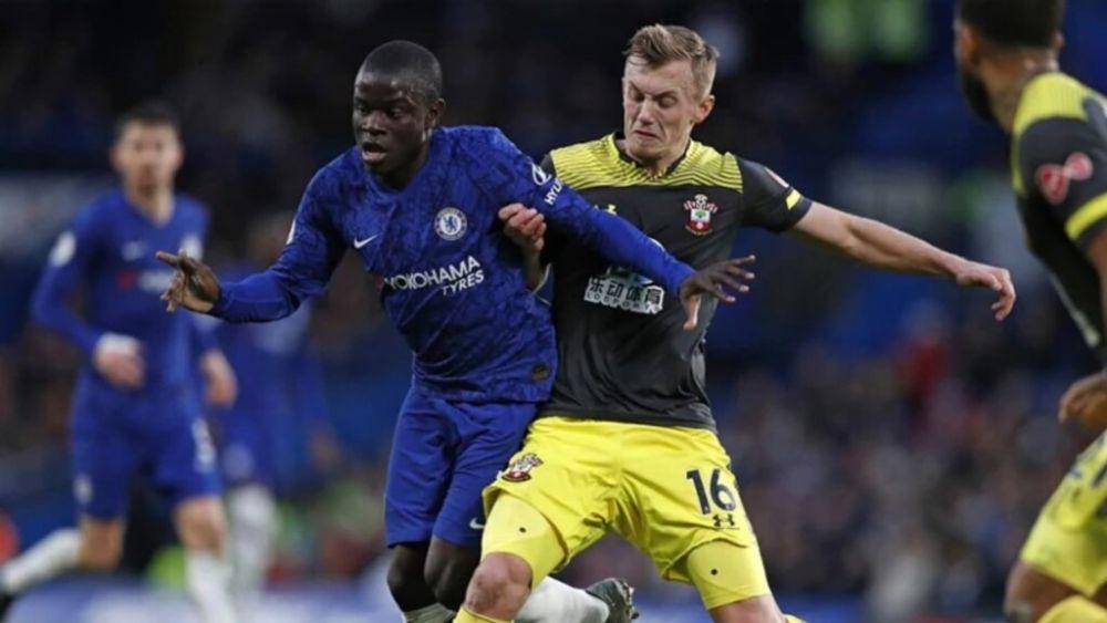potret laga Chelsea melawan Southampton (firstsportz.com)