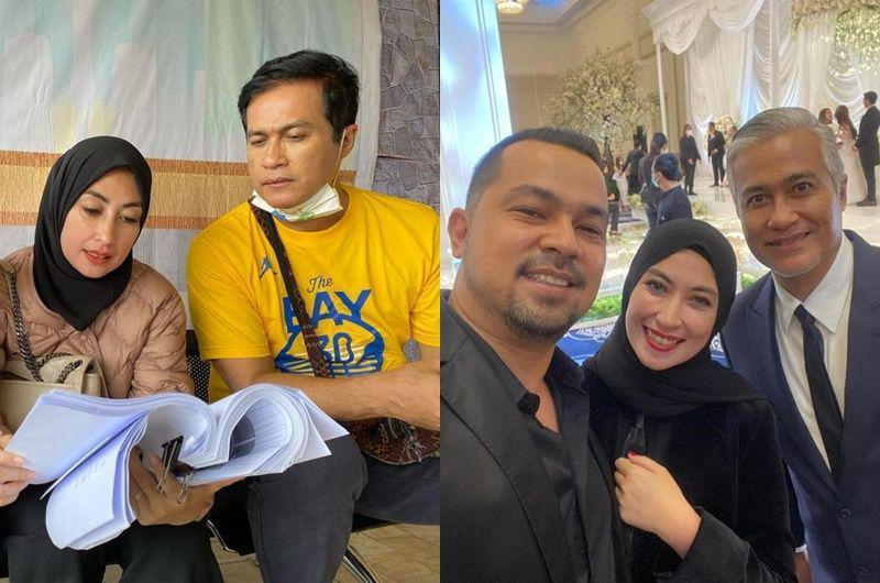 Syuting Bareng Mantan Suami, 9 Potret Kompak Annisa dan Adjie Pangestu