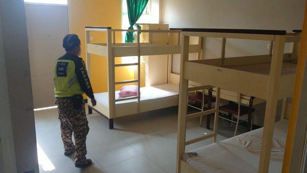 Rusunawa UIN Satu Tulungagung telah kosong dari pasien COVID-19. IDN Times/ Bramanta Pamungkas
