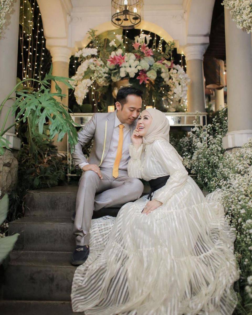Denny Cagur dan Santi Widihastuti (instagram.com/shantydenny)