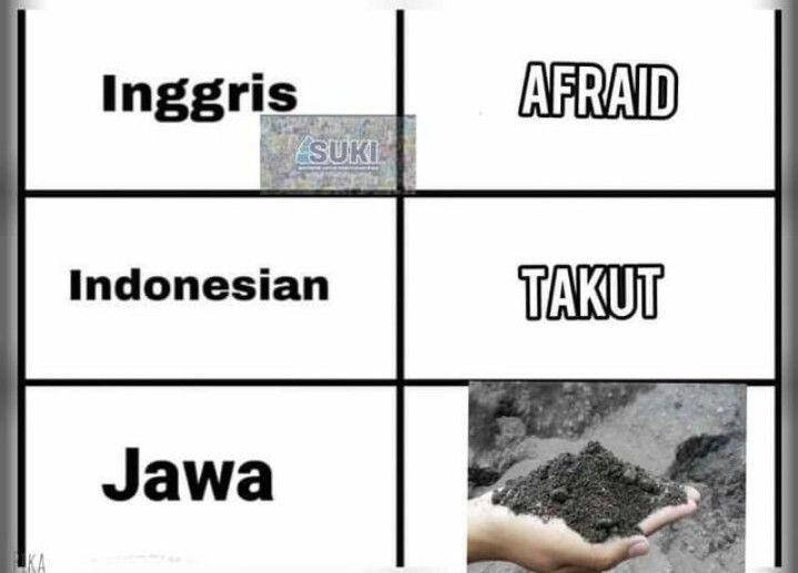 meme lucu beda istilah antar bahasa (instagram.com/memeykocak)
