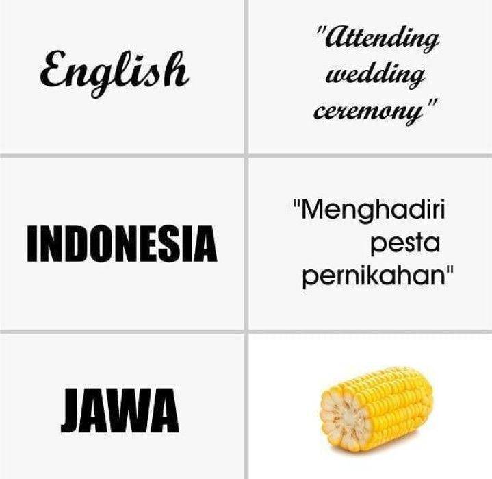 meme lucu beda istilah antar bahasa (instagram.com/receh.humorku)