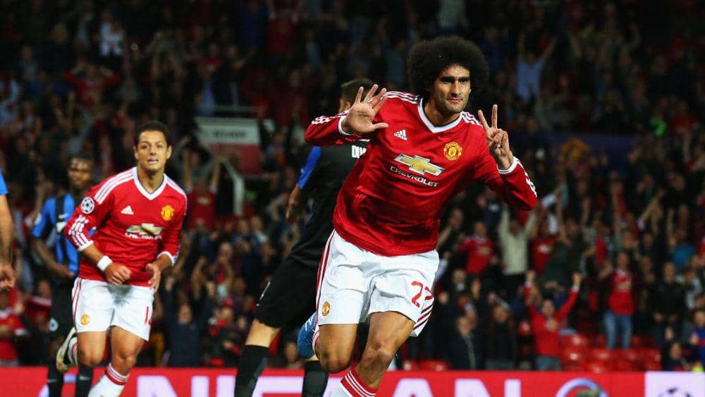 potret Marouane Fellaini bersama Manchester United (skysports.com)