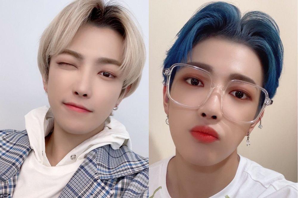 10 Inspirasi Warna Rambut Trendi dan Modis ala Hongjoong ATEEZ