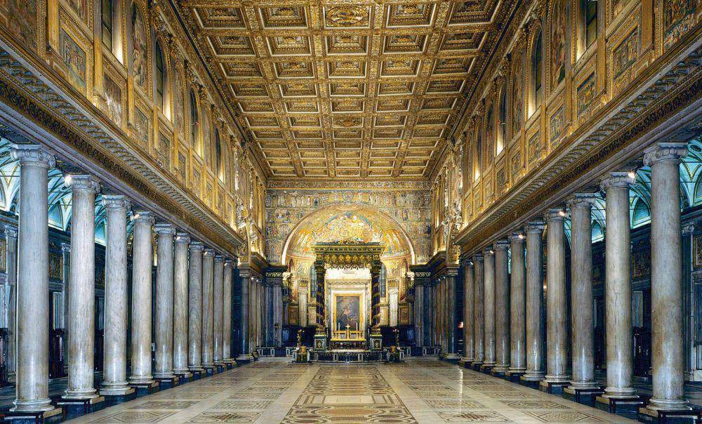 interior Basilika Santa Maria Maggiore (greenlinetours.com)