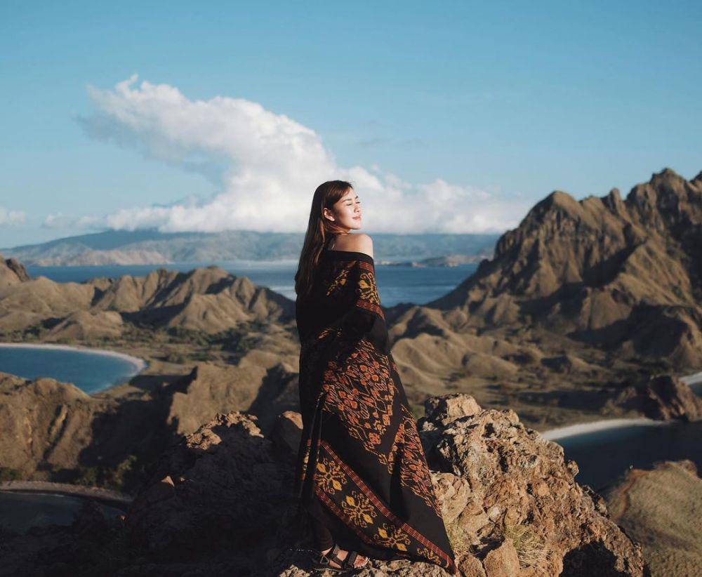 potret liburan Syahnaz Sadiqah (instagram.com/syahnazs)
