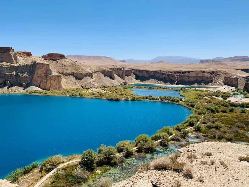 Potret taman nasional band-e amir (twitter.com/BamiyanLove)