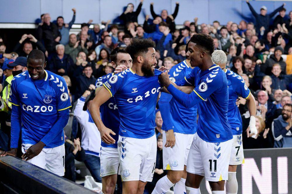 Selebrasi gol Everton di Premier League. (grandoldteam.com)