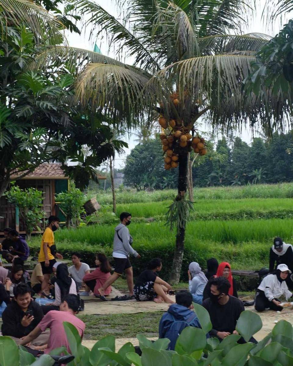 suasana asri Warung Kopi Klotok (instagram.com/kulineryogya)