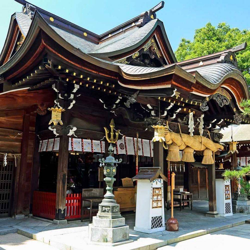 Kushida Shrine (instagram.com/japan_travel_desk)