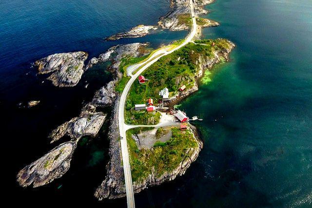 potret Atlantic Road di Norwegia (instagram.com/fjordnorway)