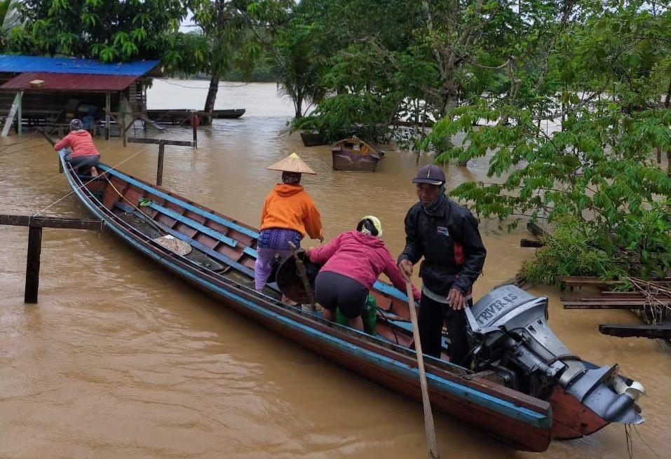 Banjir di Kabupaten Kapuas Hulu (Dok. BNPB)