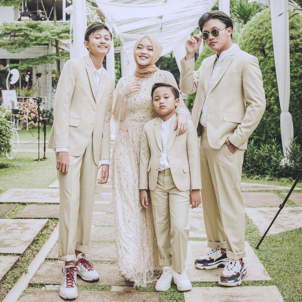 keempat anak Sule (instagram.com/putridelinaa)