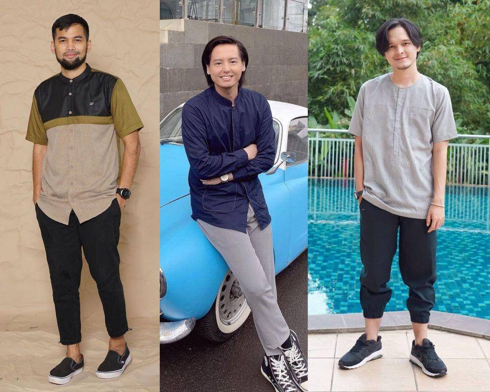 Ilustrasi baju muslim artis pria (teukuwisnu,rogerojey,ananditodwis)