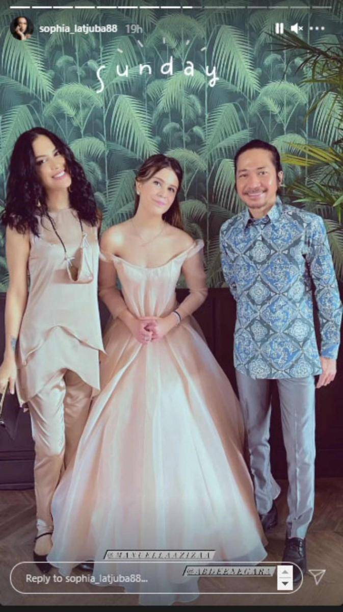 Sophia Latjuba dan Abdeen Slank (Instagram.com/sophia_latjuba88/)