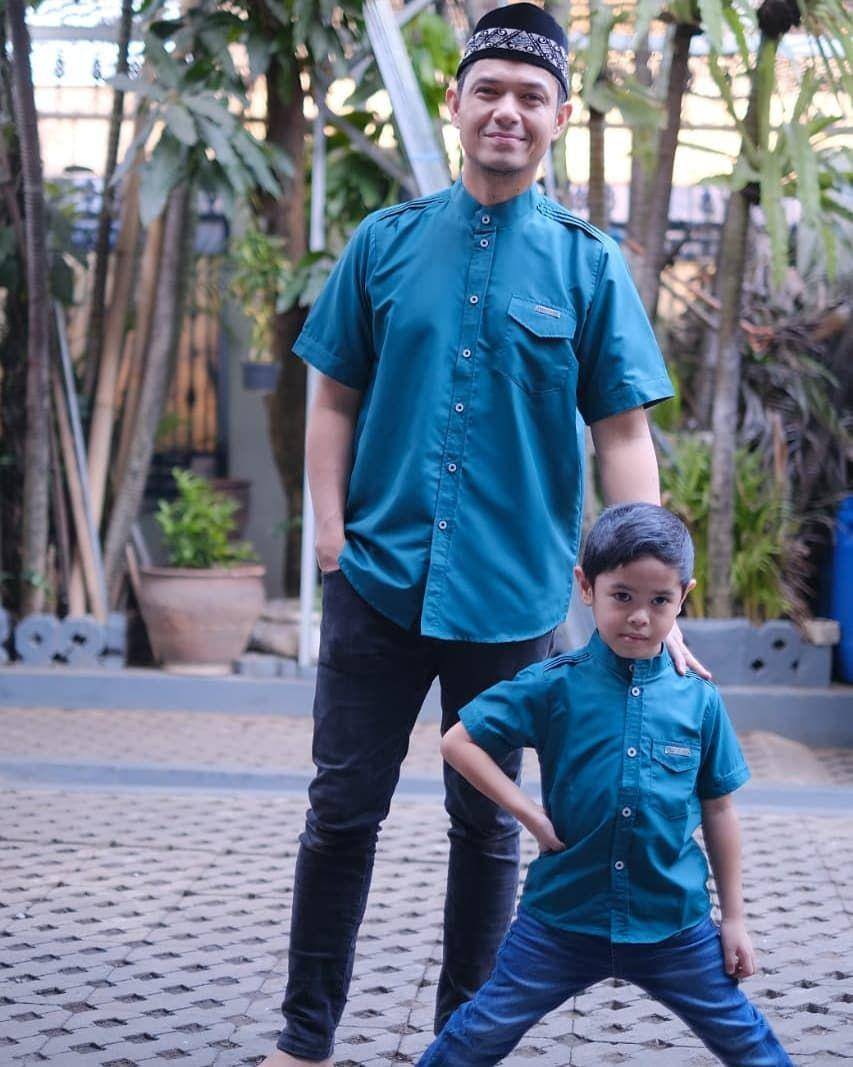 Ilustrasi baju muslim artis pria (instagram.com/dude2harlino)