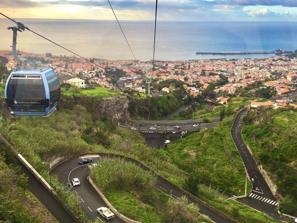 potret Teleférico do Funchal (instagram.com/steven.bhr)